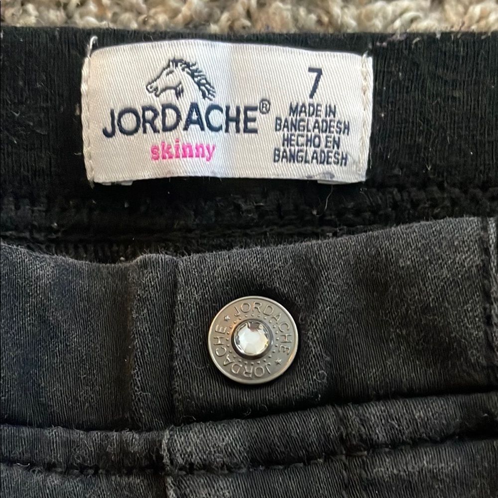 Jordache Kids Black Jeans - Picture 3 of 5